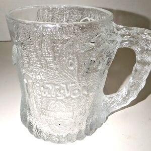 Vintage 1993‎ McDonald’s Flintstones Glass Mug ..Made in France